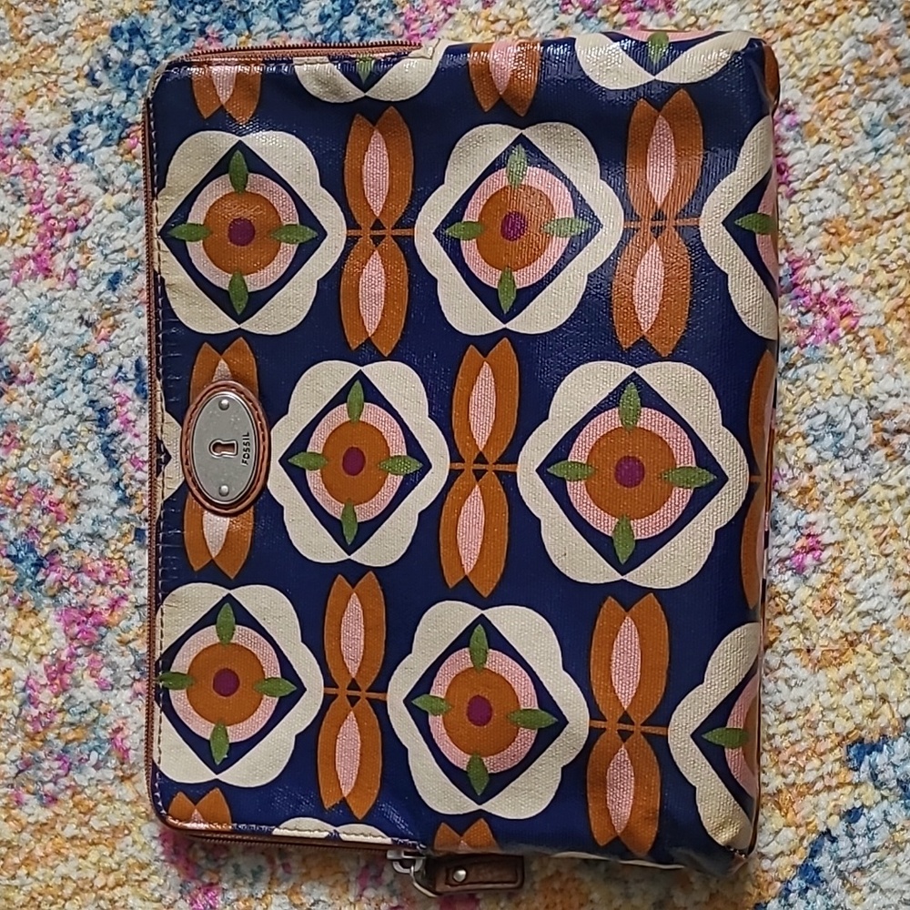 Fossil IPad Tablet Zippered Sleeve